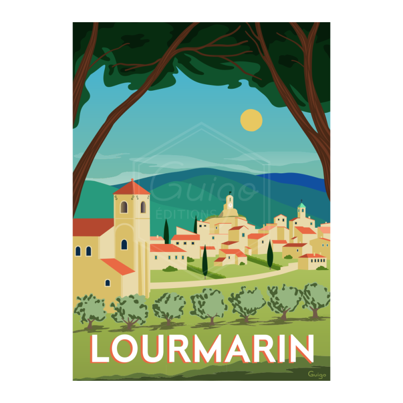 Lourmarin, village de Provence.
