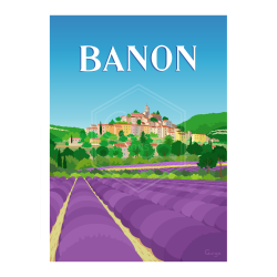 Banon Carte Postale