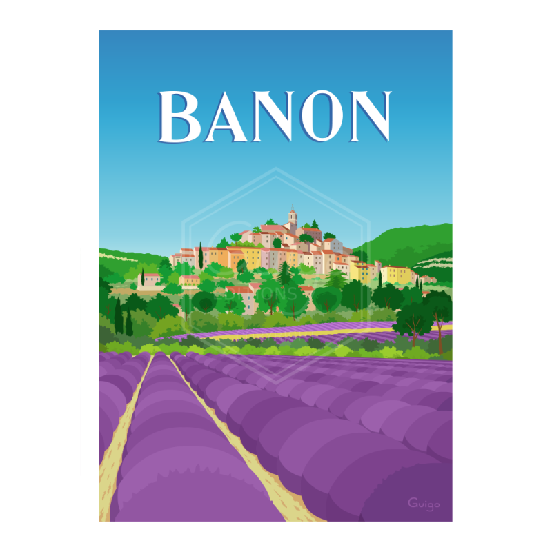 Banon Carte Postale
