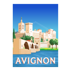 Avignon Carte Postale
