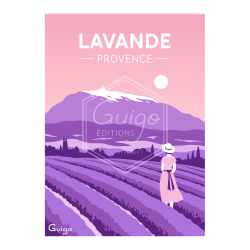 Monochrome Lavande Carte...