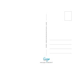 Monochrome Lavande Carte Postale