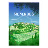 Ménerbes Travel Poster